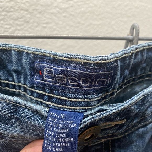 Women’s Baccini Jeans with Embellished Pocket Trim‎ Size 16 - Picture 4 of 4